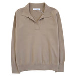 Polo's Neck Long Sleeve Women's Jumper Shirt