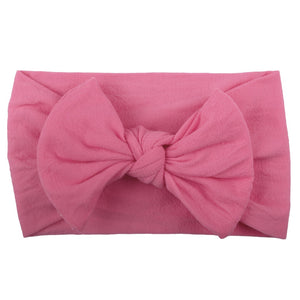 Baby Girl Headband with Bow Soft Headband Baby Bow Headwrap Newborn Headwear