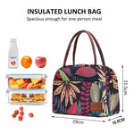 Canvas Portable Cooler Lunch Bag Thermal Insulated Multifunction Food Bags Food Picnic Lunch Box