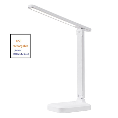 Touch Dimmable LED Desk Lamp Rechargeable Eye Protection Computer Desktop Home Office Decor
