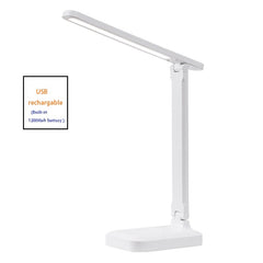 Table Lamp Touch Dimmable LED Light Eye Protect For Computer/Desktop, Rechargeable