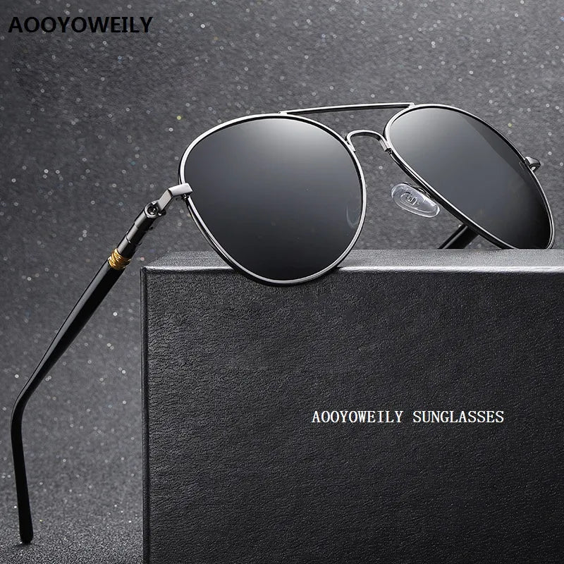 Aviator Polarized Sunglasses Driving Sun Glasses For Men / Women Vintage Pilot Sunglasses UV400