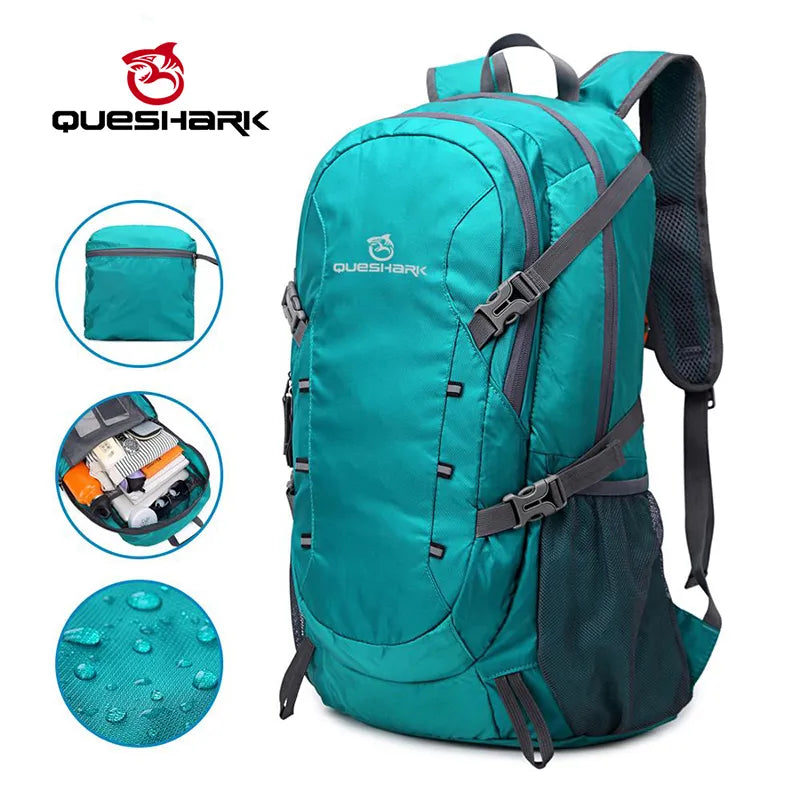 Professional Ultralight 40L Backpack Waterproof Foldable Outdoor Camping Backpack Climbing Hiking Travel Backpack
