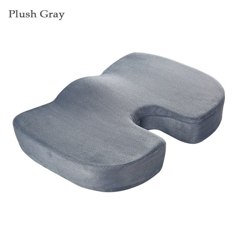 Memory Foam Orthopedic Seat Cushion Coccyx Tailbone Pain Relief Office Chair Car Home Support