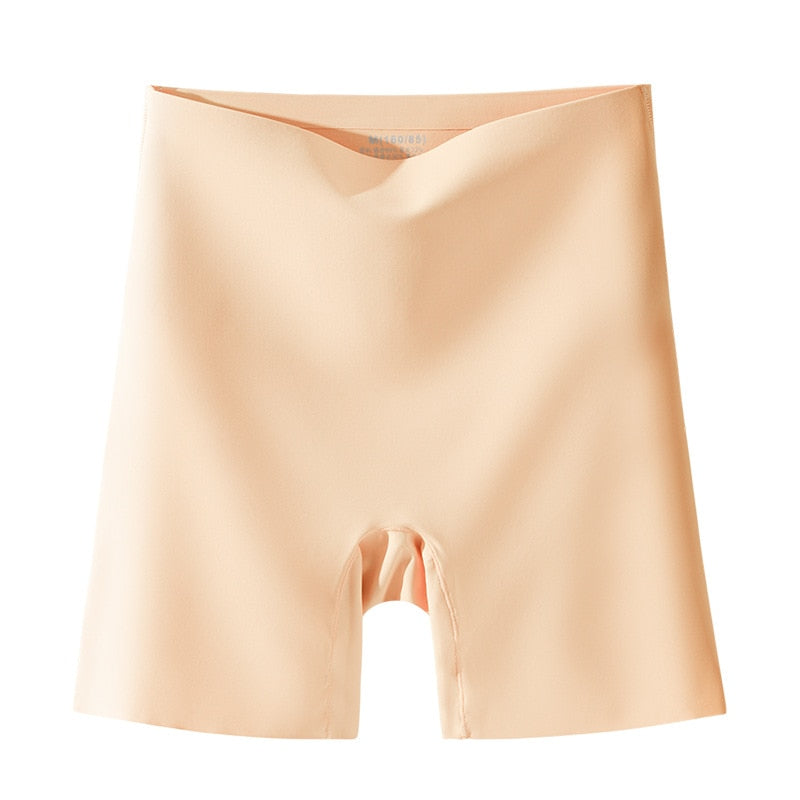 Women's Seamless Shorts Safety Pants High Waist Boxer Panties Anti Friction Underwear
