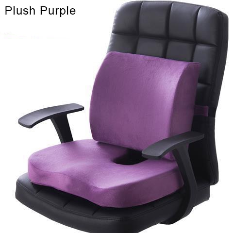 Orthopedic Seat Cushion with Memory Foam Hemorrhoids For Car Office Home Chair Lumbar Support Breathable Pillow