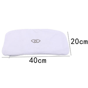 3D Mesh Spa Bathtub Pillow with Suction Cups Extra Thick Spa Bathtub Cushion for Head, Neck, Back and Shoulder Support