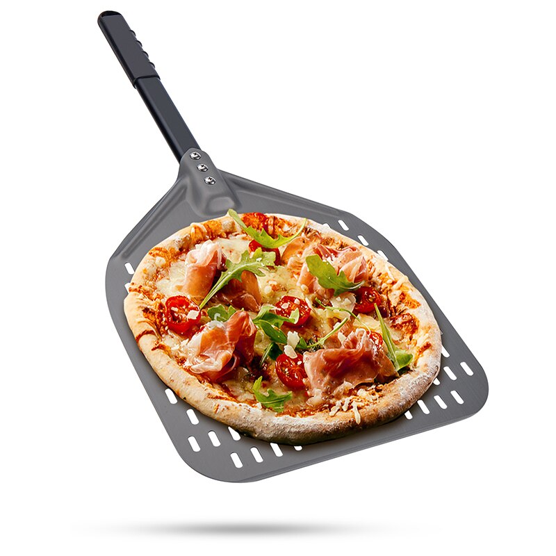 Aluminum Pizza Peel Pizza Shovel With Long Handle Custom Pizza Paddle Pastry Baking Tool