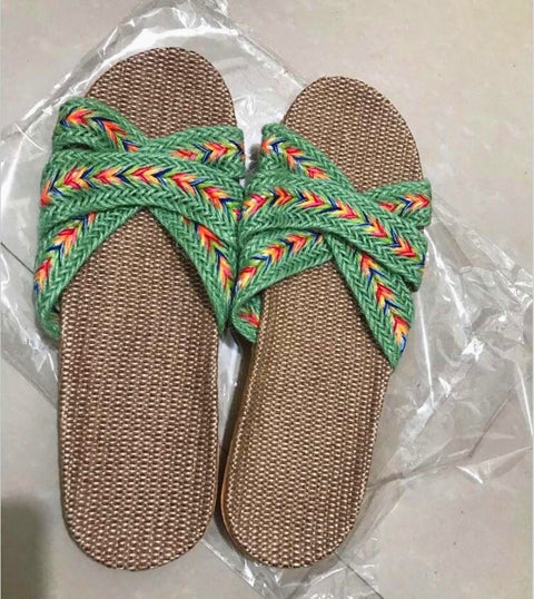 Flat Slide Sandals Women Non-Slip Home Beach Outdoor Casual Comfortable Summer Fashion Shoes