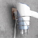 Hair Dryer Holder Blower Organizer Hair Blow Dryer Adhesive Wall Mount Easy Install No Nailing or Drilling Required