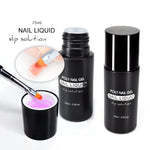 Acrylic Nail Gel Liquid For Soak off UV LED Extension Gel Nail Brush Slice Tip Gel Nail Polish Manicure Gel Nail Slip Solution