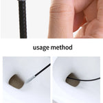 60cm Drain Snake Spring Pipe Dredging Tool, Drain Cleaner Stick Clog Remover Cleaning Household for Kitchen Bendable Pliable Sink Snake Tool