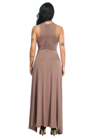 Bold & Elegant Cut-Out Maxi Dress – Sultry, Sophisticated, and Statement-Making