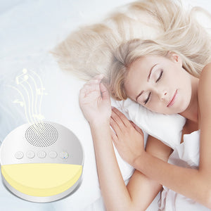 White Noise Machine for Sleeping Spa Sound Machine for Babies and Adults & Night Light Rechargeable
