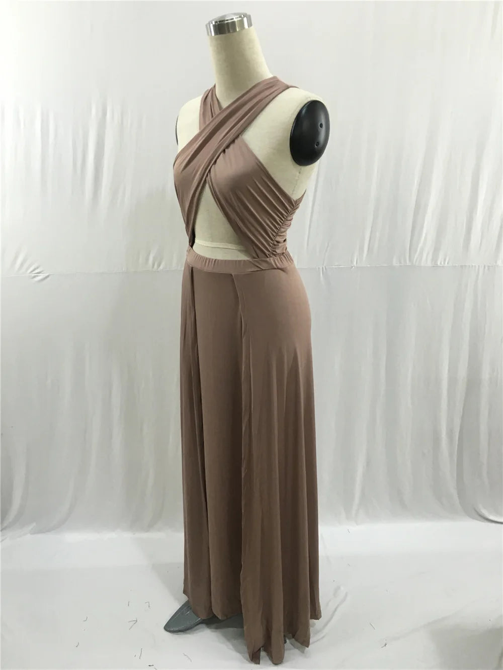 Bold & Elegant Cut-Out Maxi Dress – Sultry, Sophisticated, and Statement-Making