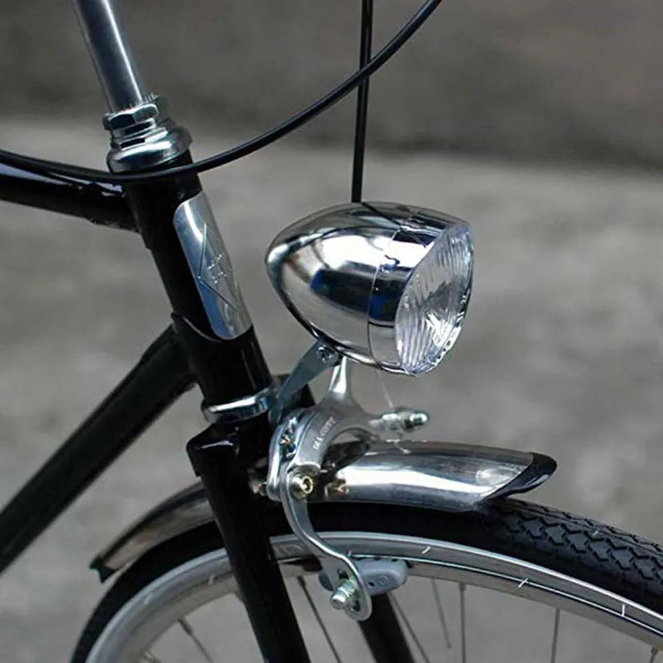 Bicycle Light LED Retro Classic Bike Headlight Bicycle Retro Head Light Front Fog Safety Lamp