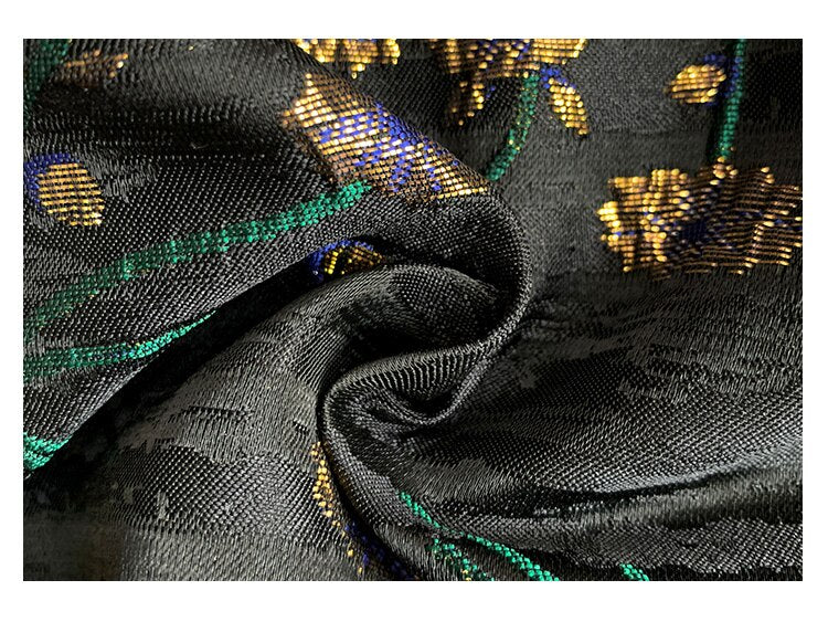 Black Floral Sleeveless V-Neck Party Midi Dress