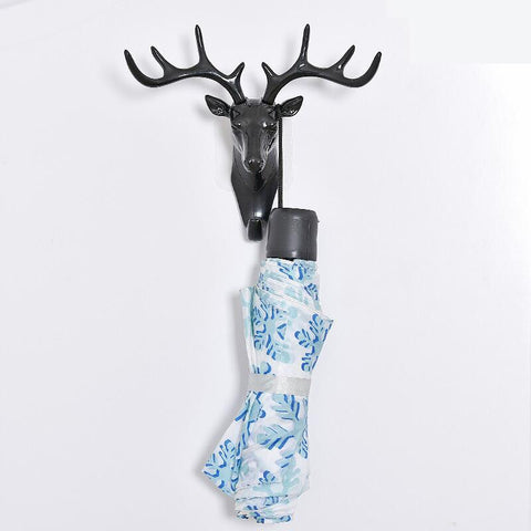 Deer Antler Wall Hook Vintage Hanging Rack Clothes Hat Scarf Keys Home Decor Wall Decoration