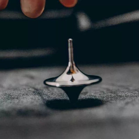 Gyro Spinning Top Kids Metal Fingertip Cyclone Gyroscope Anti-Stress Fidget Toy Gift Children