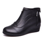 Winter Ankle Boots for Women Snow Boots with Wedge Heels Warm and Comfortable Boots