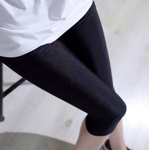 Women's Summer Lace Capri Leggings Slim Fit  Calf-Length Pants (S-5XL)