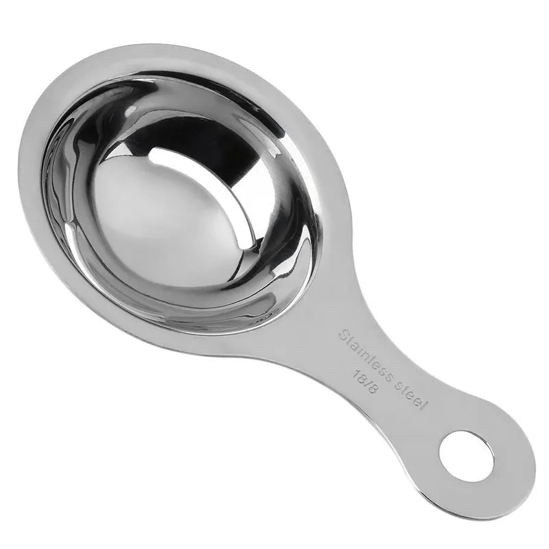 Egg White Separator Stainless Steel Egg Yolk Filter Kitchen Accessories Separating Funnel Utensil