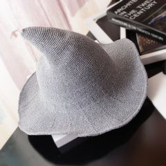 Witches Hat Wool Knit Hat Witch Accessories Halloween Witch Hat