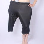 Women's Summer Lace Capri Leggings Slim Fit  Calf-Length Pants (S-5XL)