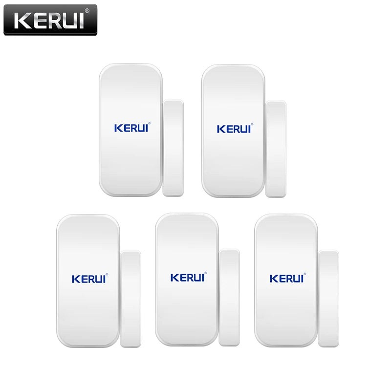 Wireless Door Window Alarm Sensor 433mhz Open Door Detector GSM PSTN Home Alarm System Home Security Burglar Alarm System