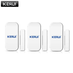 Wireless Door Window Alarm Sensor 433mhz Open Door Detector GSM PSTN Home Alarm System Home Security Burglar Alarm System