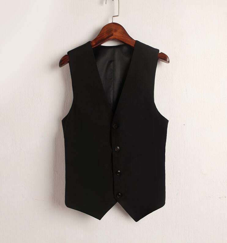 Thin Loose V-Neck Single-Breasted Business Vest For Women