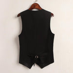 Thin Loose V-Neck Single-Breasted Business Vest For Women