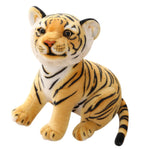 Baby Tiger Stuffed Toy Soft Plush Tiger Animal Pillow Dolls For Kids