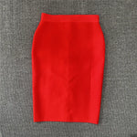 High Quality Women's Bandage Skirt Elegant Pencil Skirt Sexy Club Party Office Wear Vintage Skirts