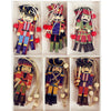 Christmas Tree Ornaments Nutcracker Soldier Hanging Ornaments Merry Christmas Tree Wood Ornaments Craft Supplies