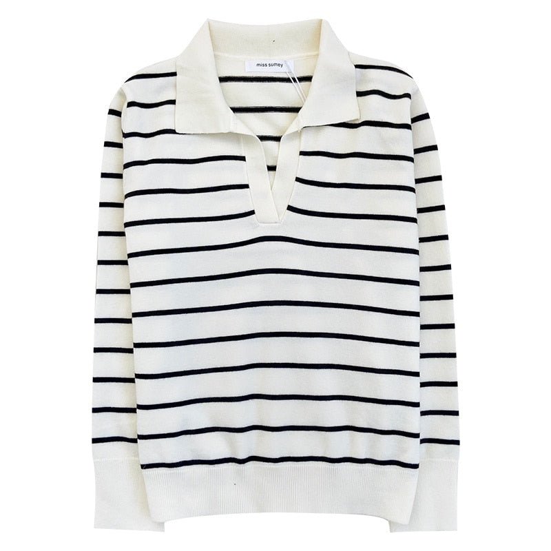 Polo Neck Sweater Women Long Sleeve Jumper Casual Warm Everyday Winter Fashion Top Shirt