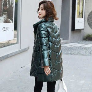 Women's Winter Coat Jacket Eco Friendly Materials Hooded Coat Boutique Fashion Warm Winter Casual Coat