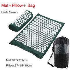 Massage Cushion Acupuncture Mat Relieve Stress Back Body Pain Spike Acupressure Massager Yoga Mat