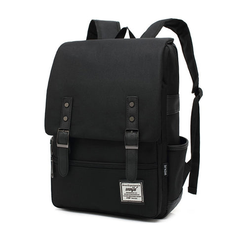 Large Capacity Waterproof Backpack Unisex Vintage Laptop Travel School Student Casual Fashion Bag