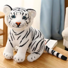 Baby Tiger Stuffed Toy Soft Plush Tiger Animal Pillow Dolls For Kids