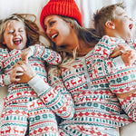 Christmas Family Matching Pajamas Sets Xmas for Adults & Kids Mother And Daughter Father Son Sleepwear Family Pajamas