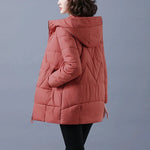 Hooded Cotton Padded Parka Jacket Winter Jacket For Women