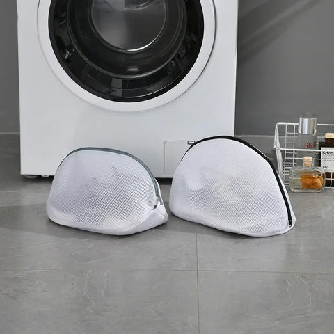 Laundry Bag Mesh Shoes Anti-Deformation Washing Machine Storage Organizer Travel Shoe Bag Accessory