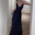 Elegant V-Neck Sequin Graduation Prom Maxi Dress Sexy Backless Split Bandage Runway Luxury Formal Evening Dress