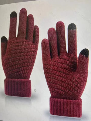 Thermal Gloves red