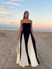 Black and White Maxi Dress