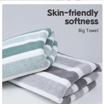 Best High-Absorption Striped Bath Towels for Ultimate Comfort