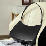 New Fashion Hand Bag Genuine Leather Luxury Handbag Shoulder Underarm Saddle Purse