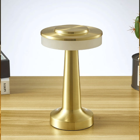 Wireless Portable Table Lamp Touch Control Dimmable 3 Brightness Levels Home Decor Bedroom Gift