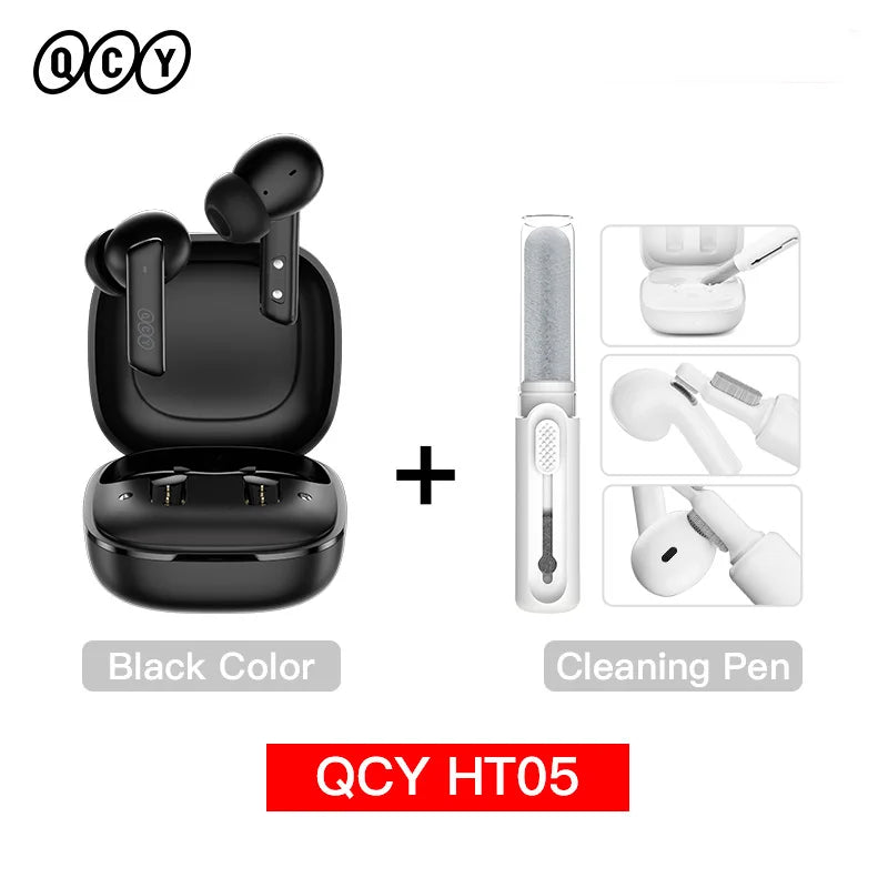 earbuds with case and pen